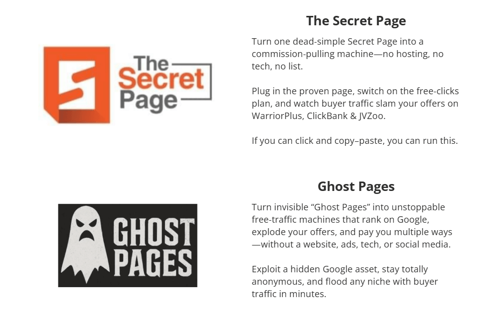 Ghost Pages